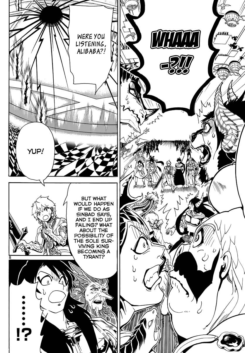 Magi - Labyrinth of Magic Chapter 367 page 10 - Chapter 367: A Chaotic World