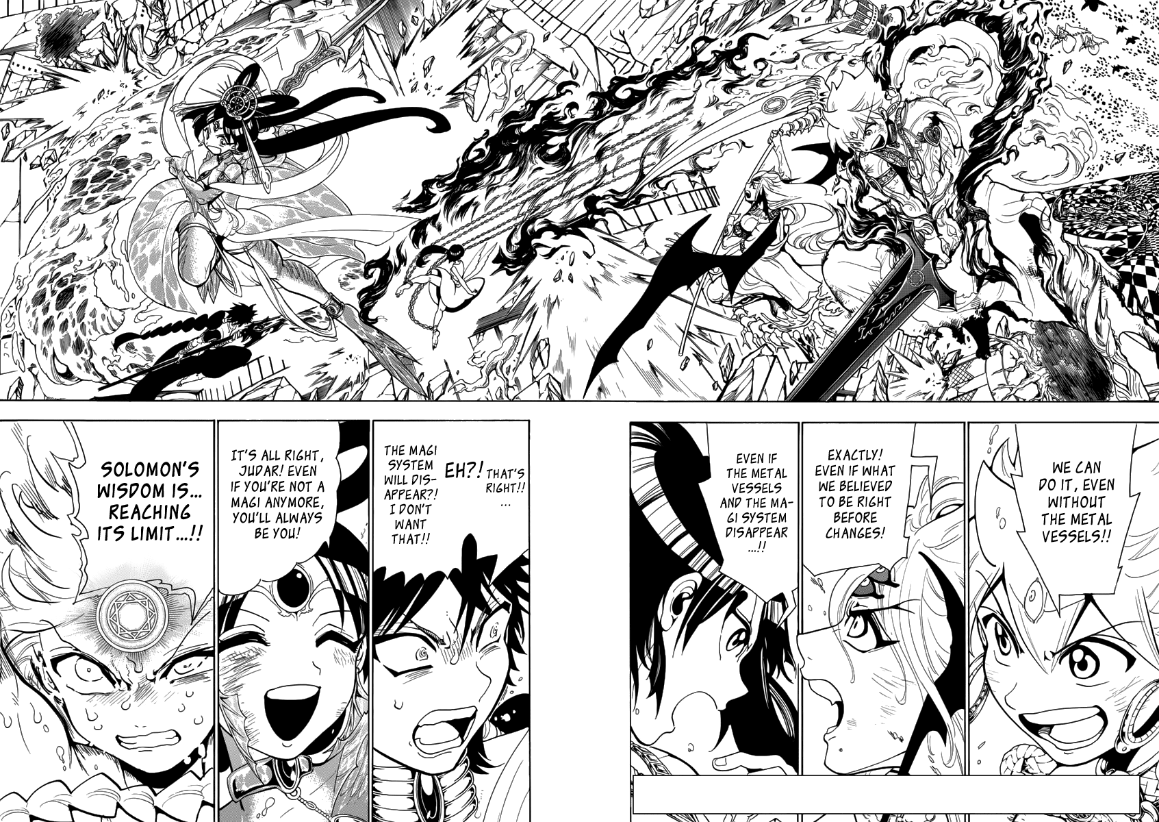 Magi - Labyrinth of Magic Chapter 368 page 4 - Chapter 368: Breaking Point