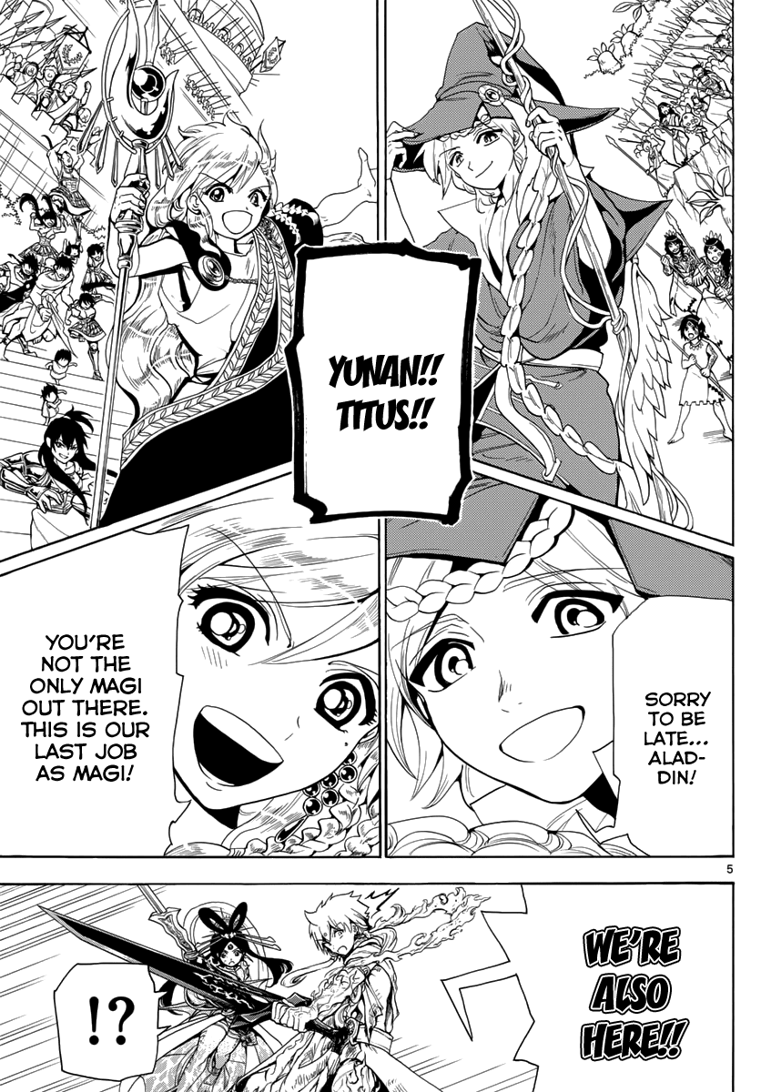 Magi - Labyrinth of Magic Chapter 368 page 6 - Chapter 368: Breaking Point