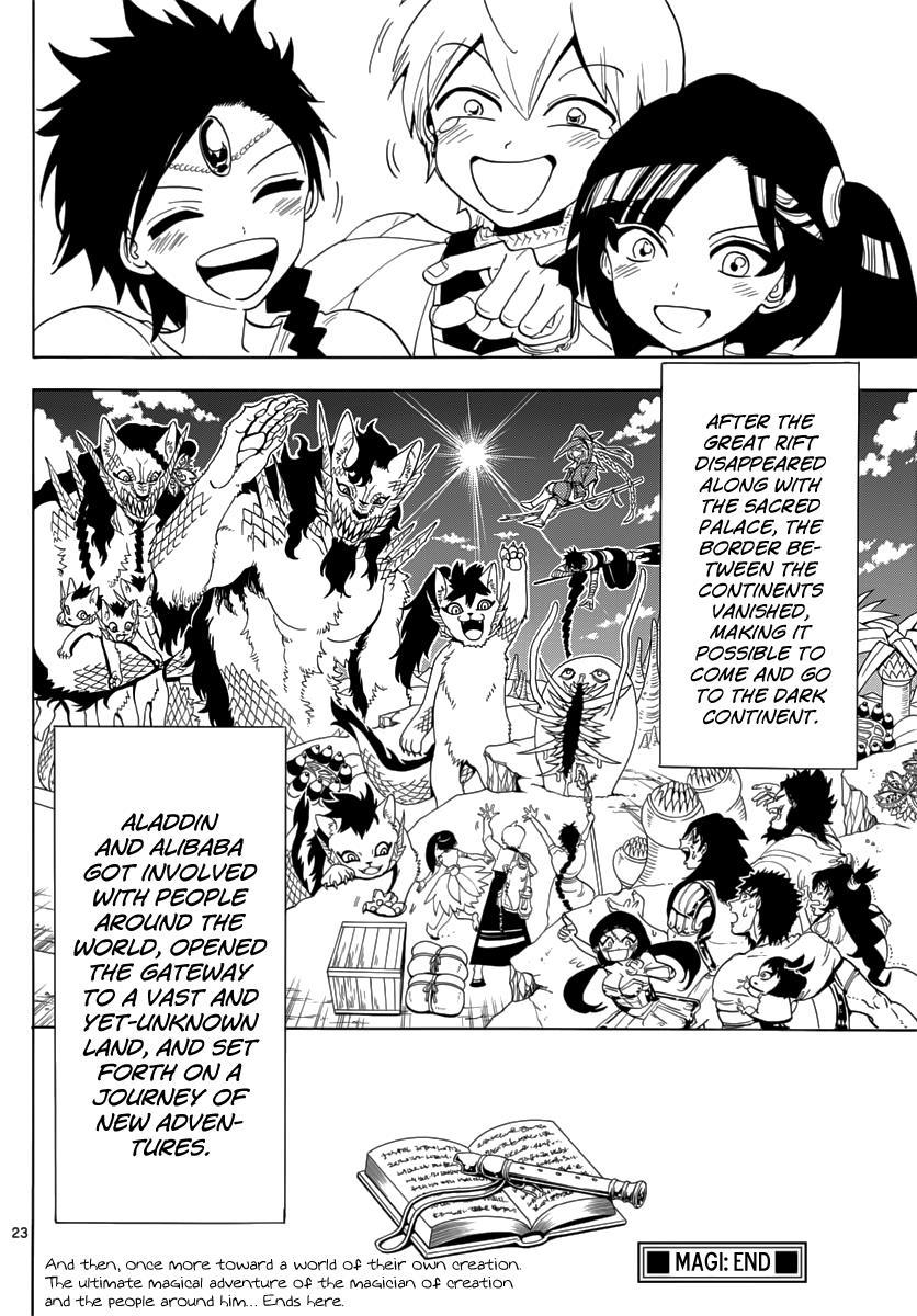 Magi - Labyrinth of Magic Chapter 369 page 23 - Chapter 369: Wishes [END]