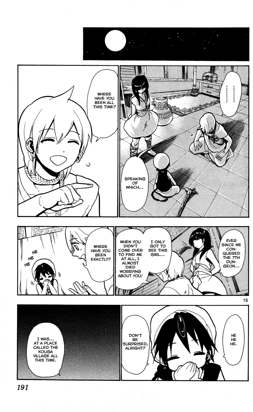 Magi - Labyrinth of Magic Chapter 37 page 15 - Chapter 37: Remembrance