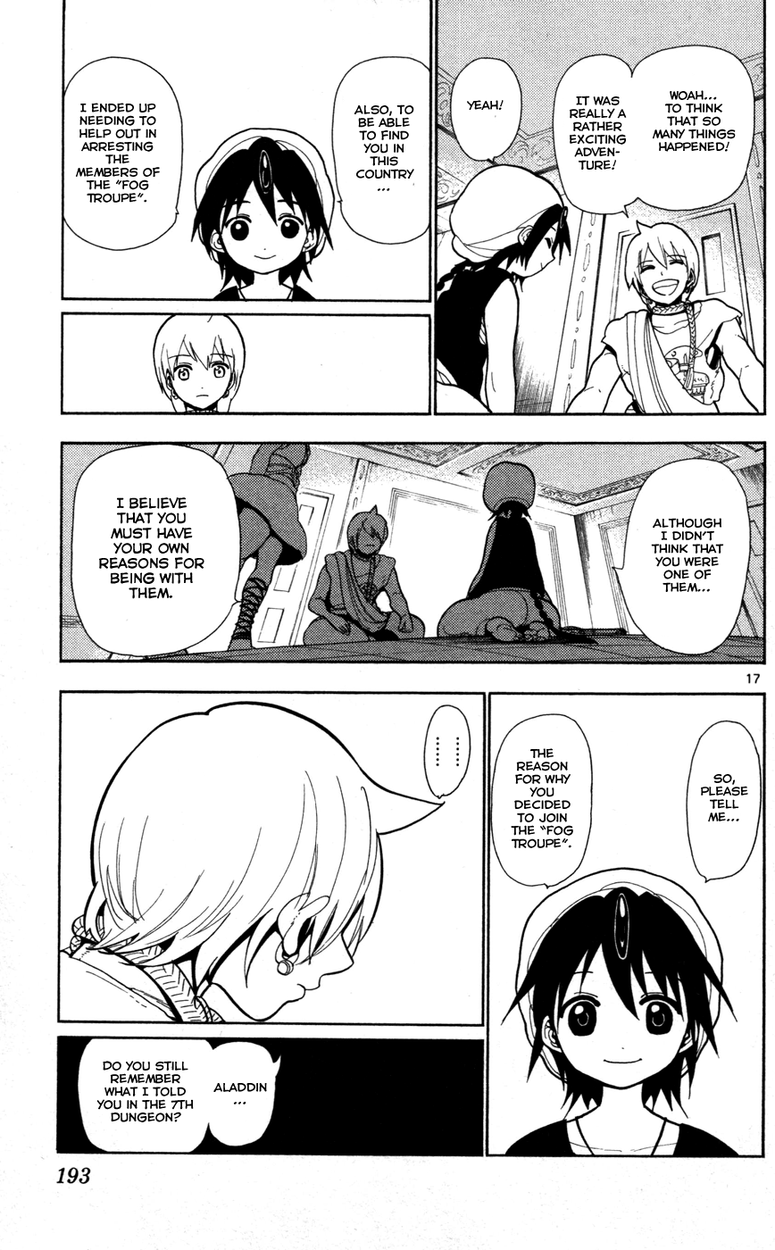 Magi - Labyrinth of Magic Chapter 37 page 17 - Chapter 37: Remembrance