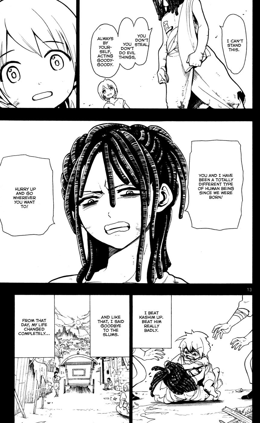 Magi - Labyrinth of Magic Chapter 38 page 18 - Chapter 38: Junkyard Street
