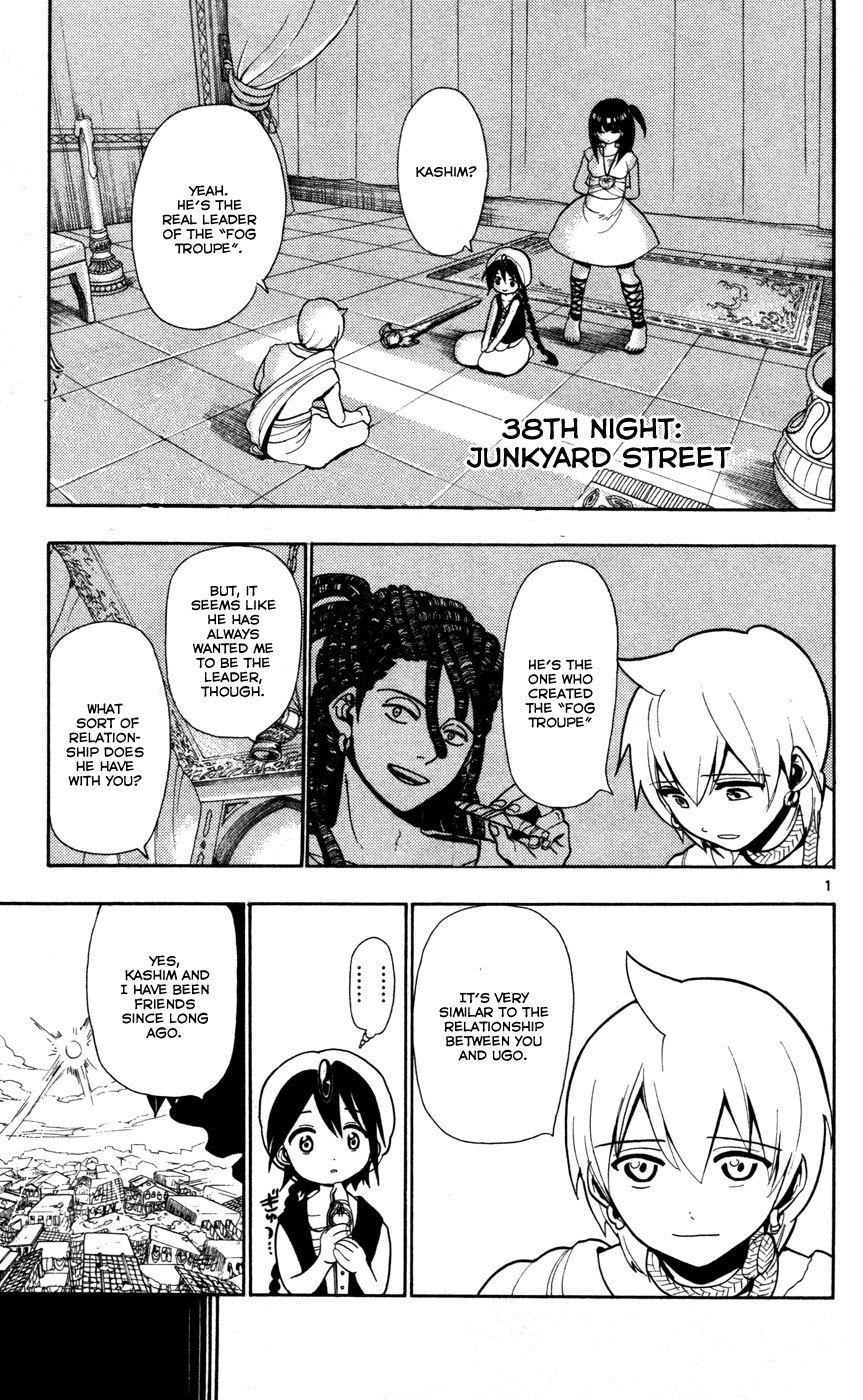 Magi - Labyrinth of Magic Chapter 38 page 6 - Chapter 38: Junkyard Street