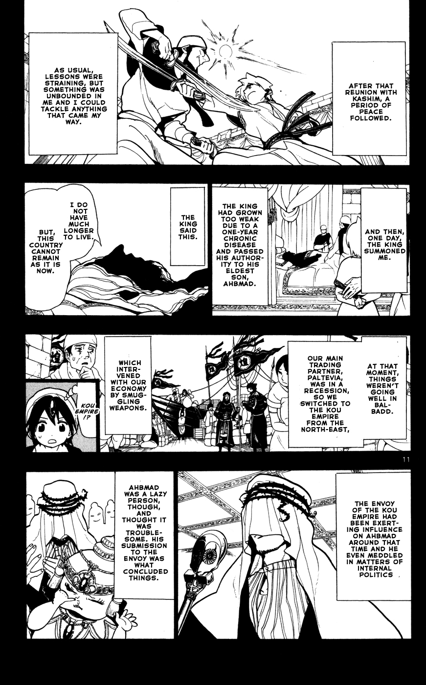 Magi - Labyrinth of Magic Chapter 39 page 13 - Chapter 39: Incident