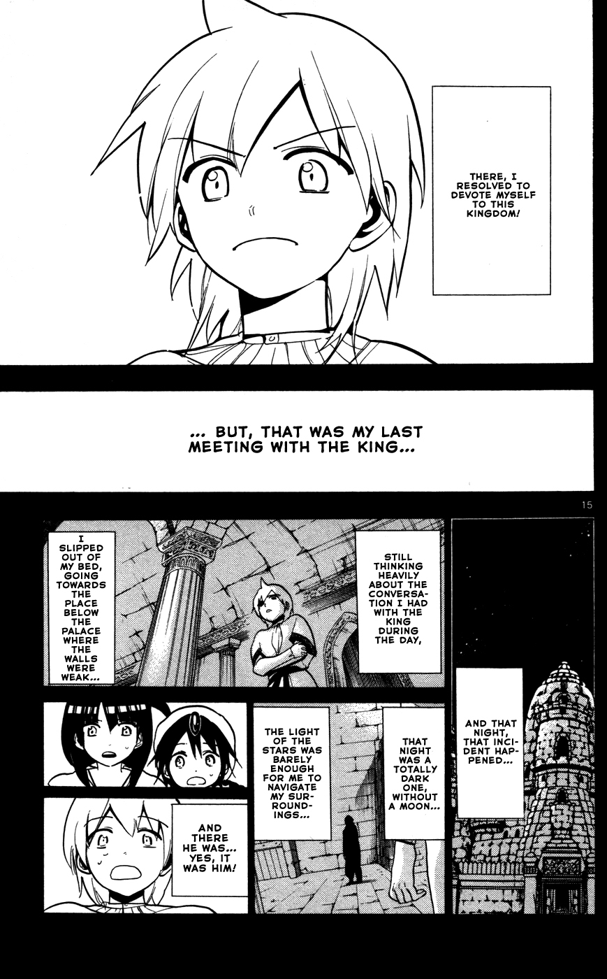 Magi - Labyrinth of Magic Chapter 39 page 17 - Chapter 39: Incident