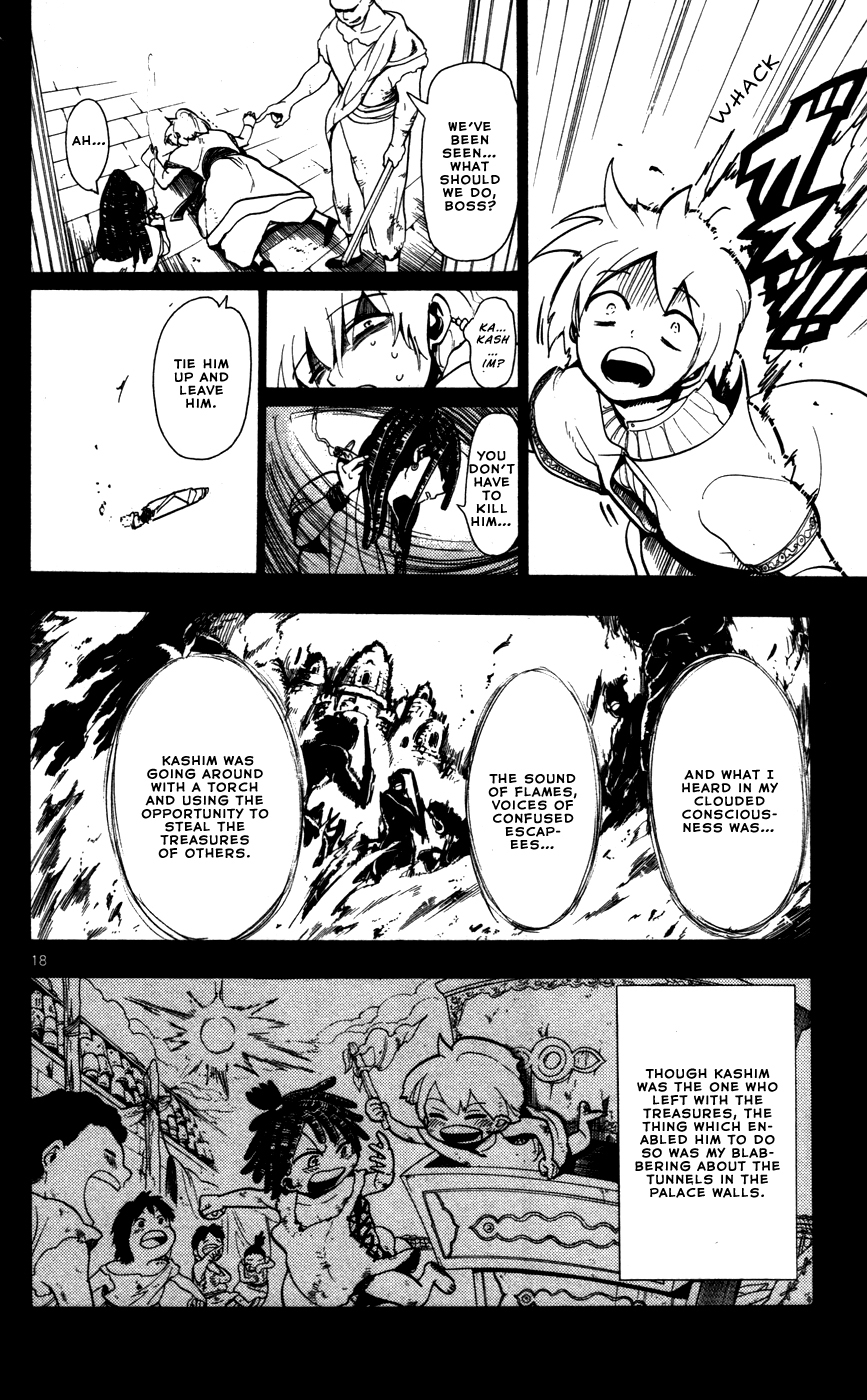 Magi - Labyrinth of Magic Chapter 39 page 20 - Chapter 39: Incident