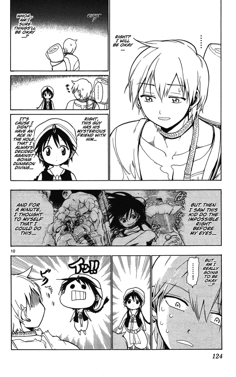 Magi - Labyrinth of Magic Chapter 4 page 11 - Chapter 4: Dungeon Diving