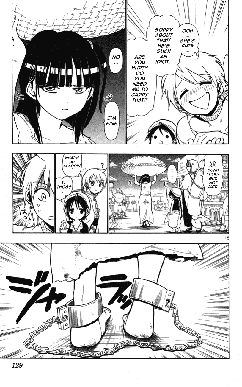 Magi - Labyrinth of Magic Chapter 4 page 16 - Chapter 4: Dungeon Diving