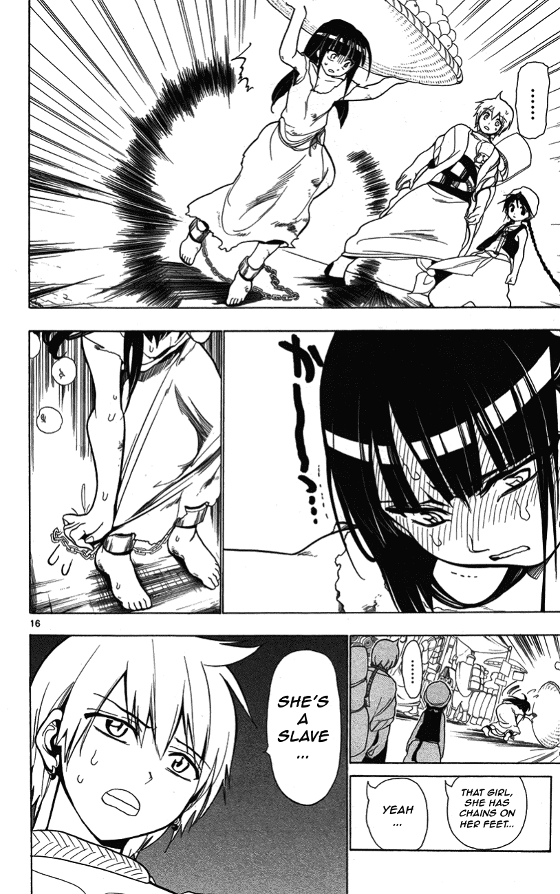 Magi - Labyrinth of Magic Chapter 4 page 17 - Chapter 4: Dungeon Diving