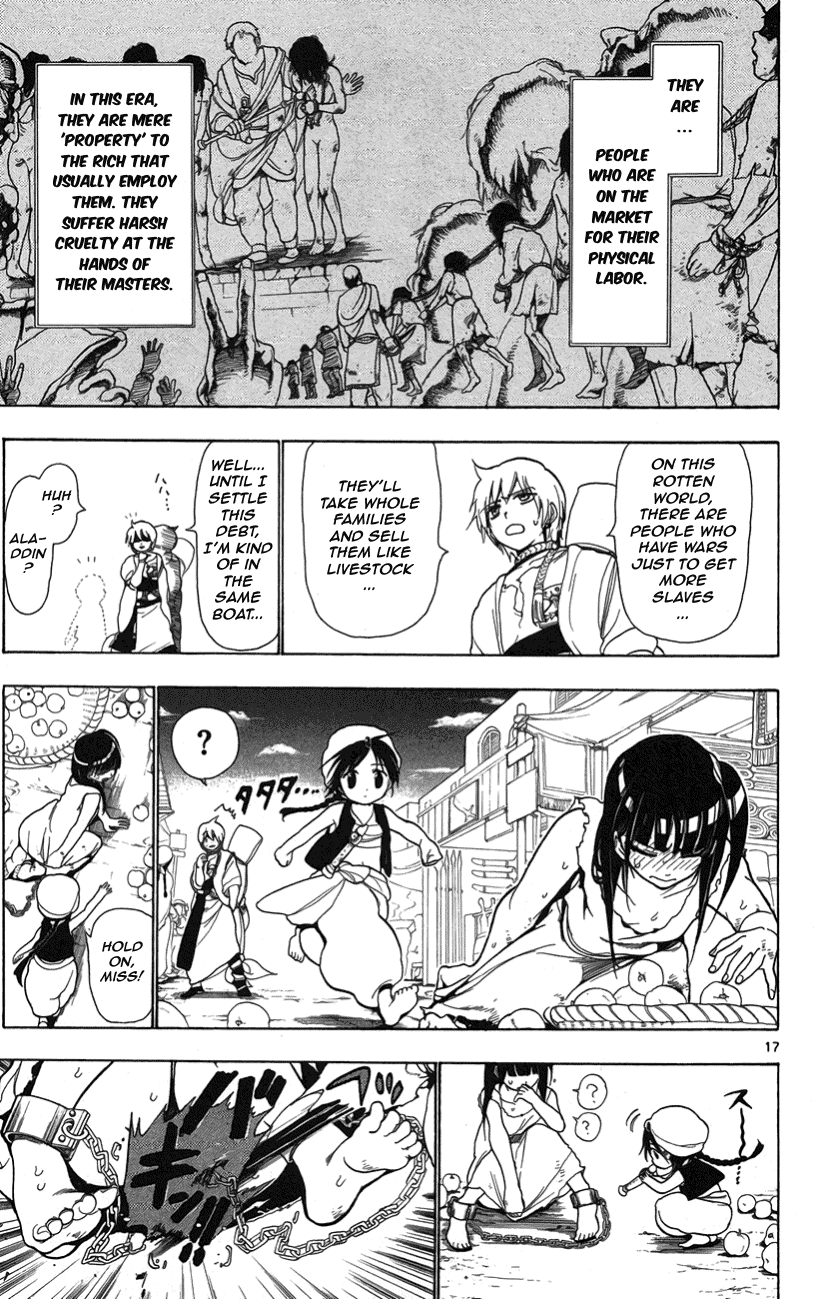 Magi - Labyrinth of Magic Chapter 4 page 18 - Chapter 4: Dungeon Diving