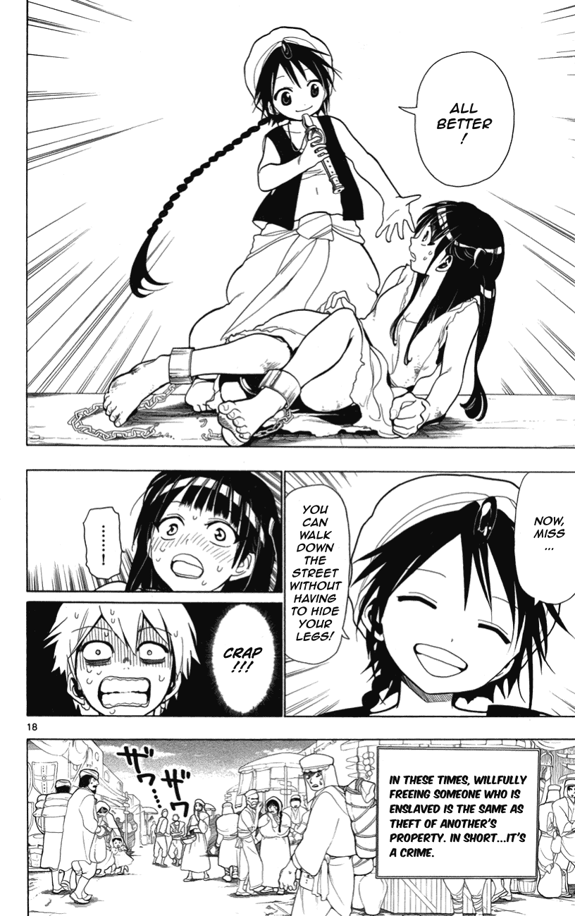 Magi - Labyrinth of Magic Chapter 4 page 19 - Chapter 4: Dungeon Diving