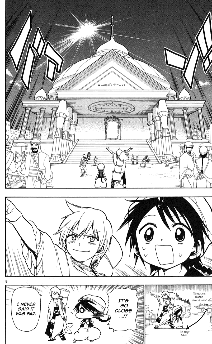 Magi - Labyrinth of Magic Chapter 4 page 9 - Chapter 4: Dungeon Diving