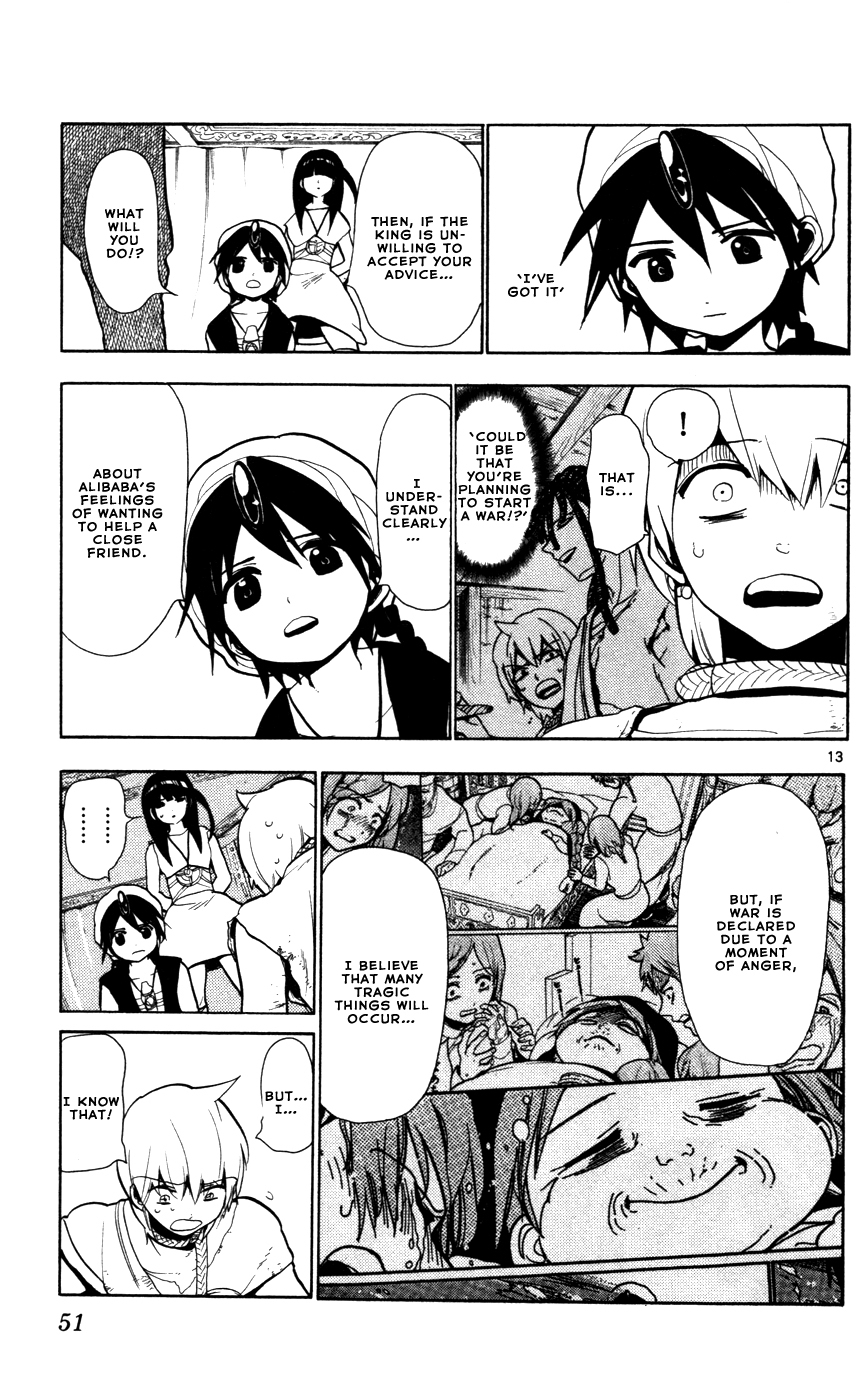 Magi - Labyrinth of Magic Chapter 40 page 15 - Chapter 40: Rest Assured