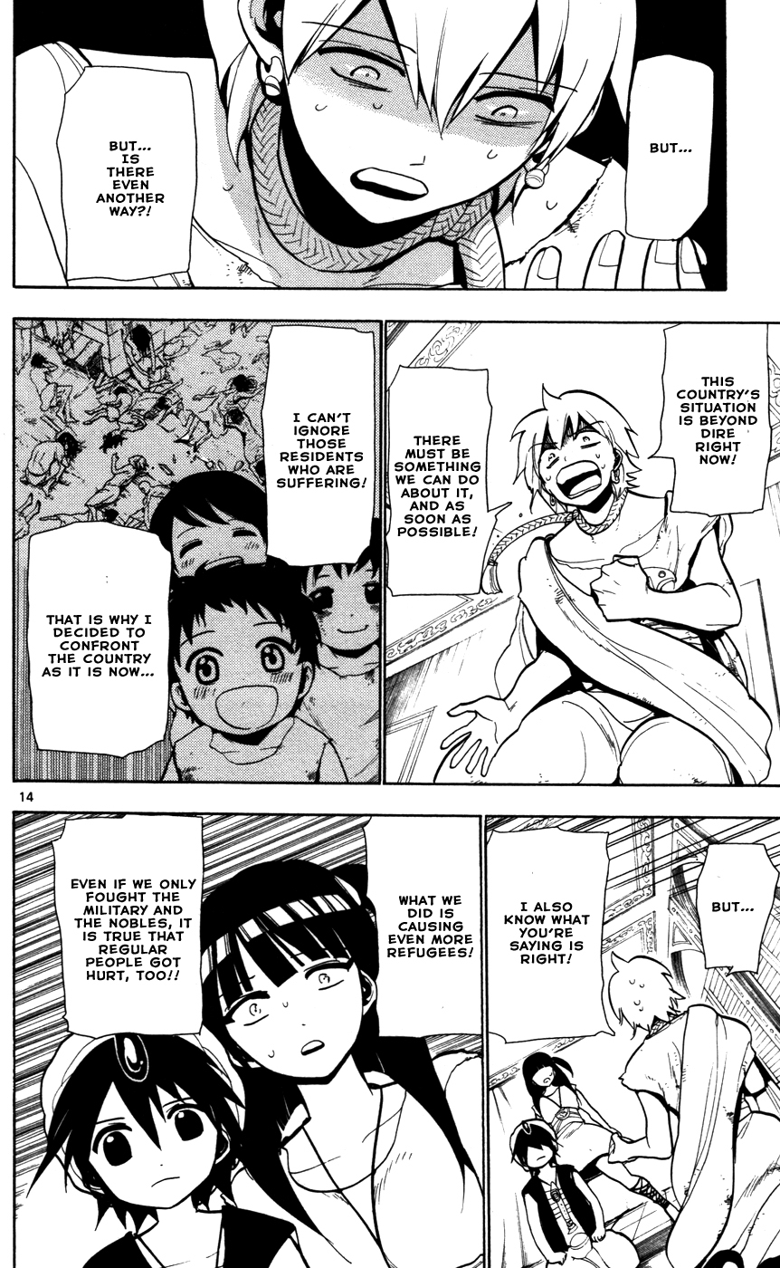 Magi - Labyrinth of Magic Chapter 40 page 16 - Chapter 40: Rest Assured