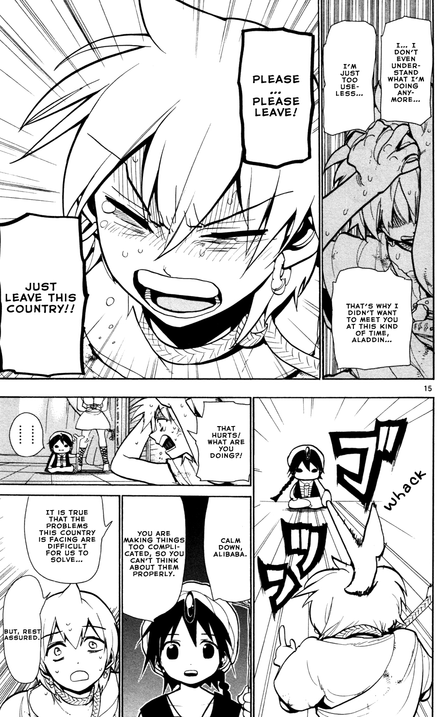 Magi - Labyrinth of Magic Chapter 40 page 17 - Chapter 40: Rest Assured