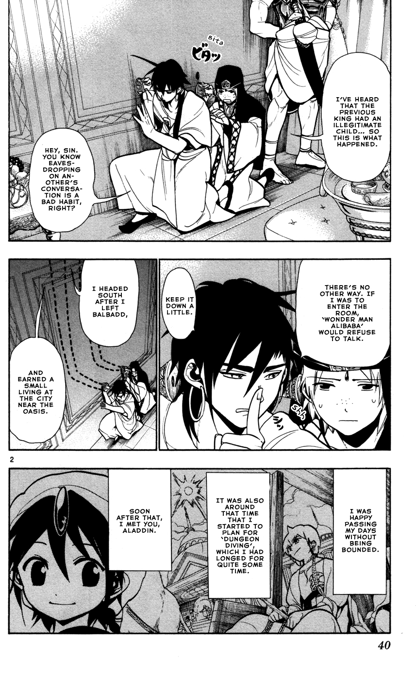 Magi - Labyrinth of Magic Chapter 40 page 4 - Chapter 40: Rest Assured
