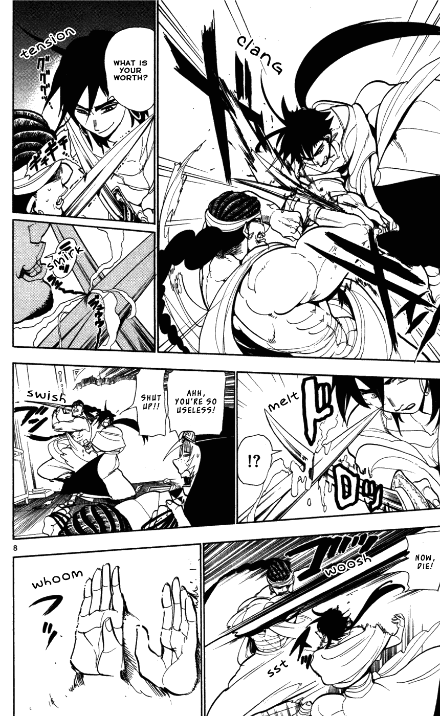 Magi - Labyrinth of Magic Chapter 41 page 10 - Chapter 41: Attack