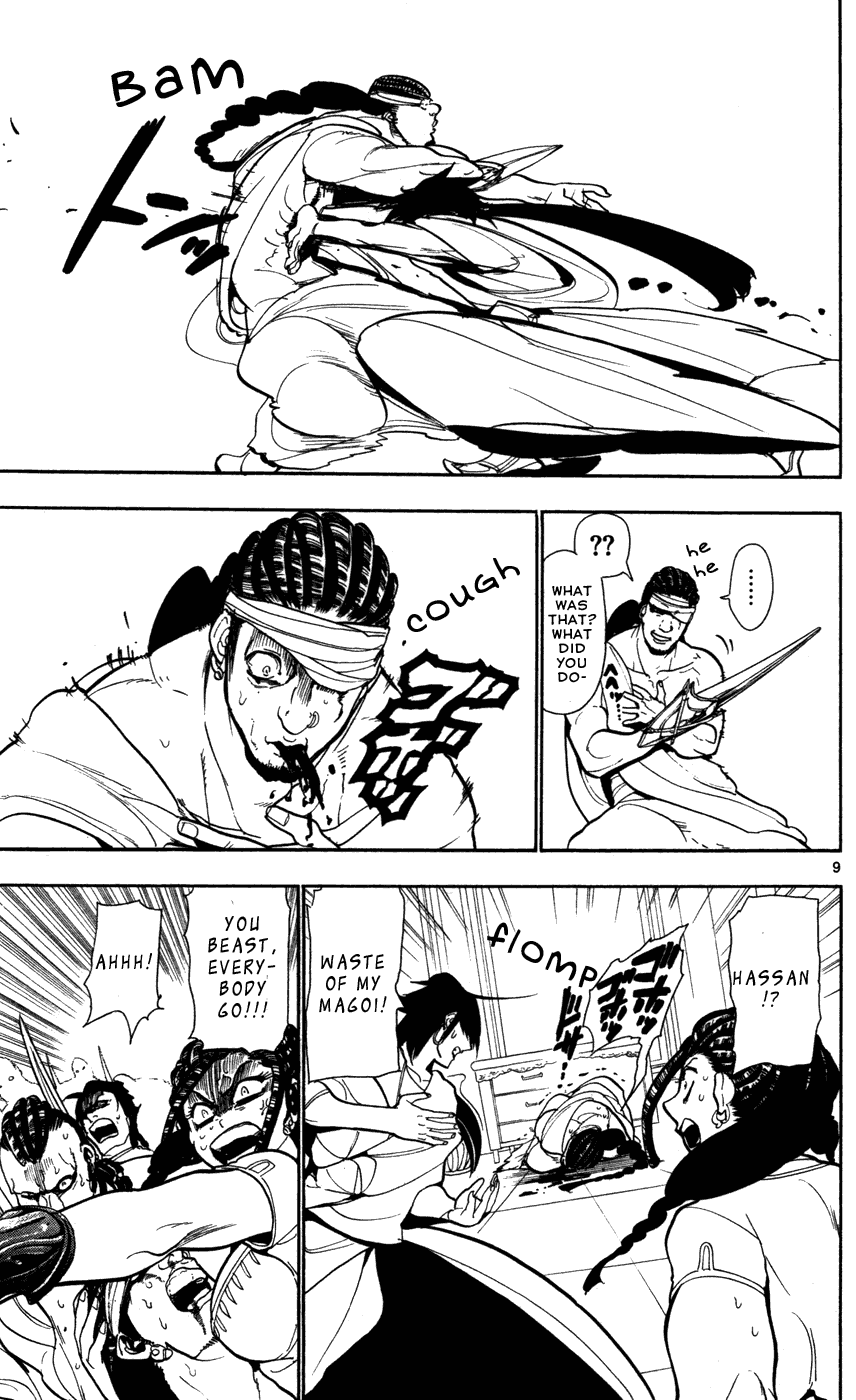 Magi - Labyrinth of Magic Chapter 41 page 11 - Chapter 41: Attack