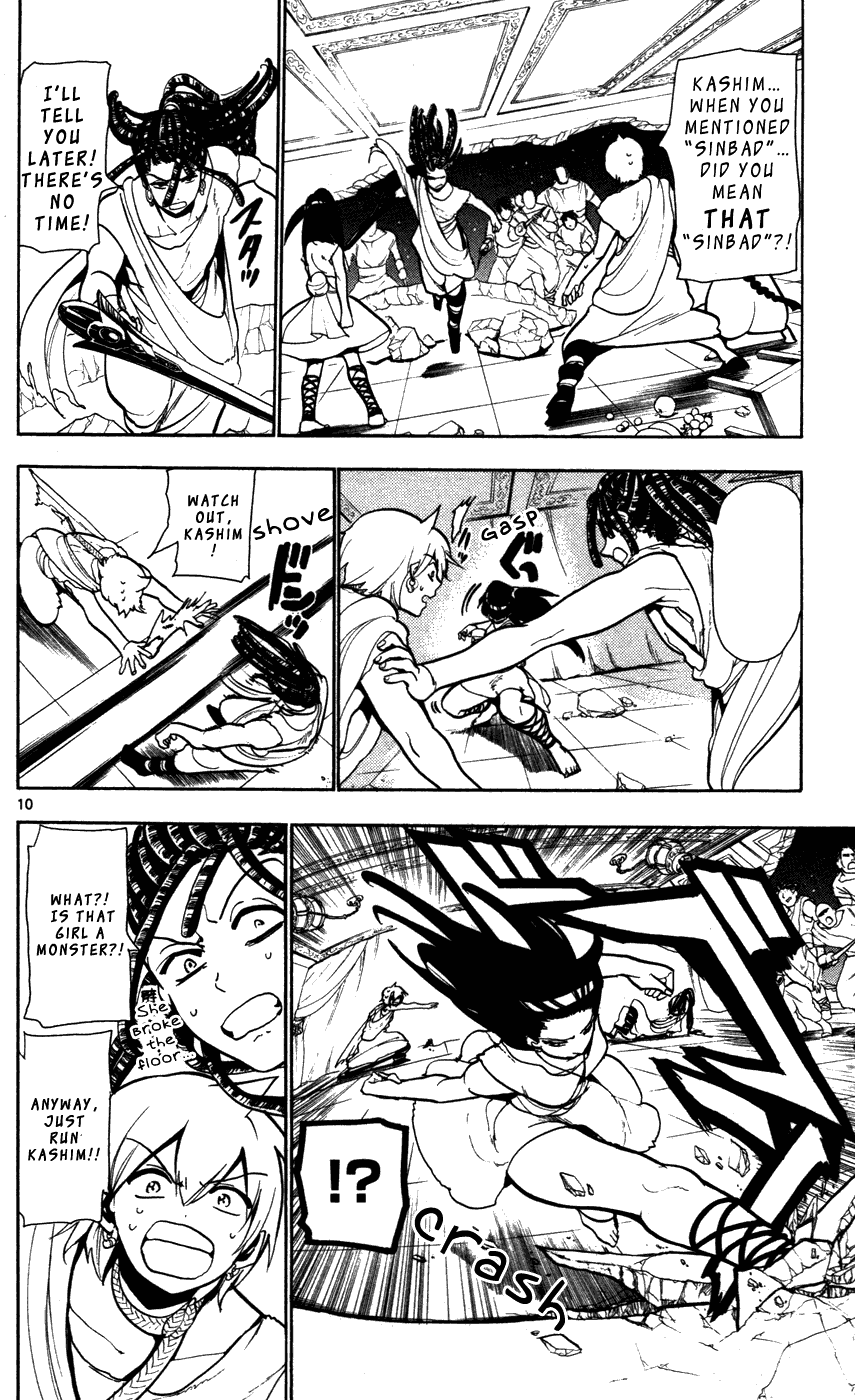 Magi - Labyrinth of Magic Chapter 41 page 12 - Chapter 41: Attack