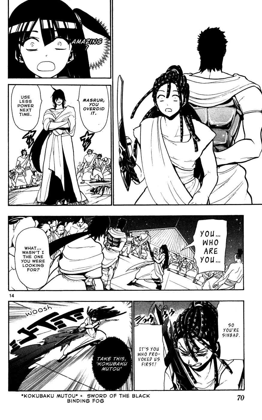 Magi - Labyrinth of Magic Chapter 41 page 15 - Chapter 41: Attack
