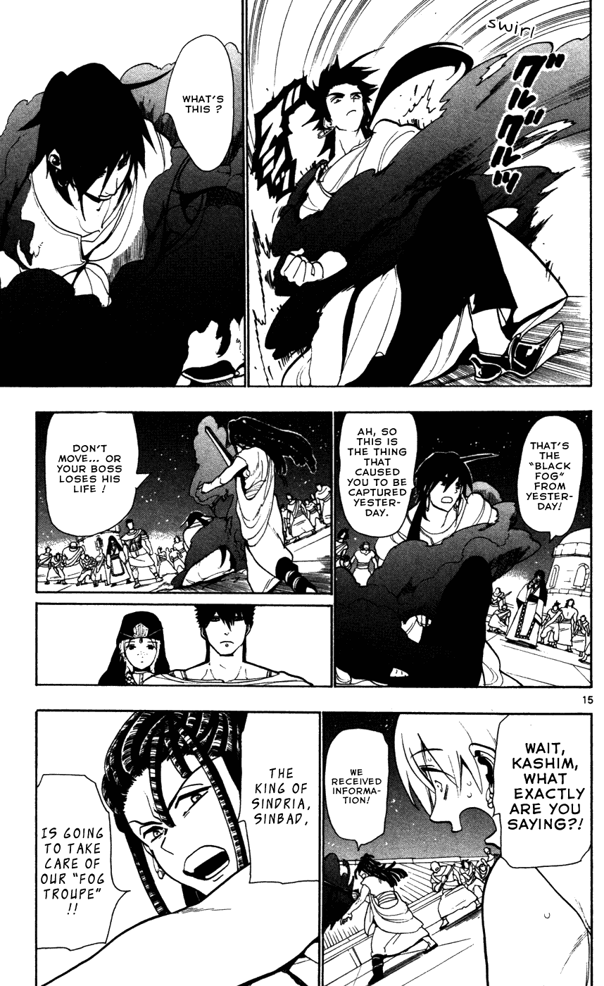 Magi - Labyrinth of Magic Chapter 41 page 16 - Chapter 41: Attack
