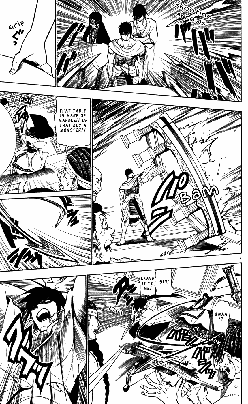 Magi - Labyrinth of Magic Chapter 41 page 9 - Chapter 41: Attack