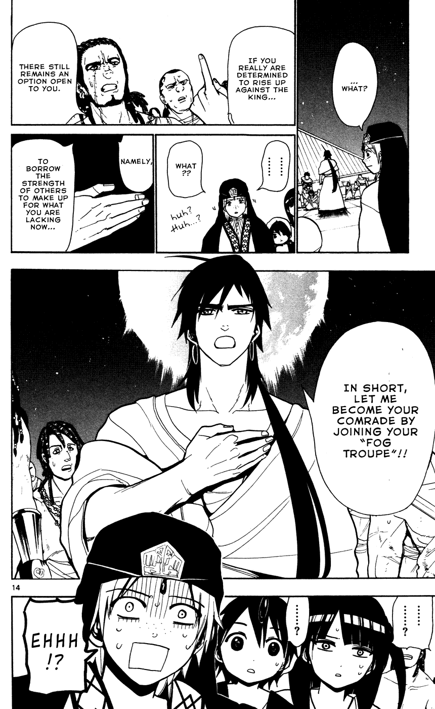 Magi - Labyrinth of Magic Chapter 42 page 16 - Chapter 42: Alibaba and Sinbad