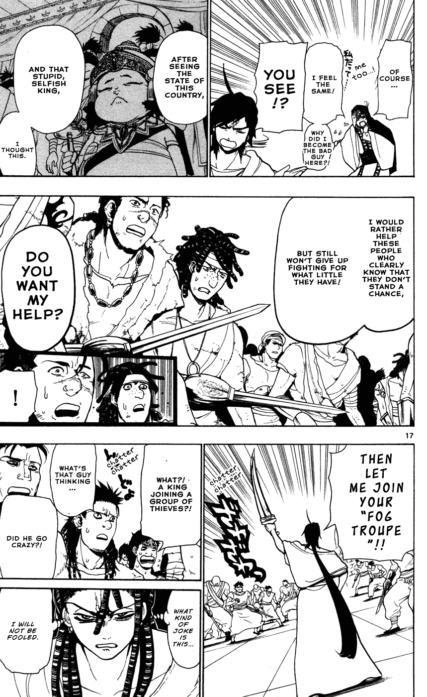 Magi - Labyrinth of Magic Chapter 42 page 19 - Chapter 42: Alibaba and Sinbad