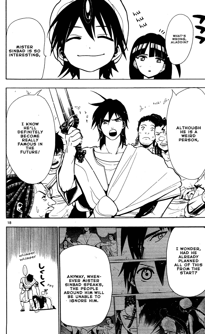 Magi - Labyrinth of Magic Chapter 42 page 20 - Chapter 42: Alibaba and Sinbad