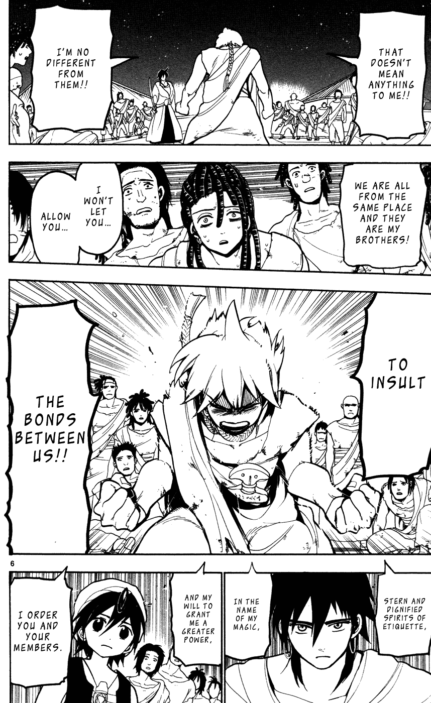 Magi - Labyrinth of Magic Chapter 42 page 8 - Chapter 42: Alibaba and Sinbad