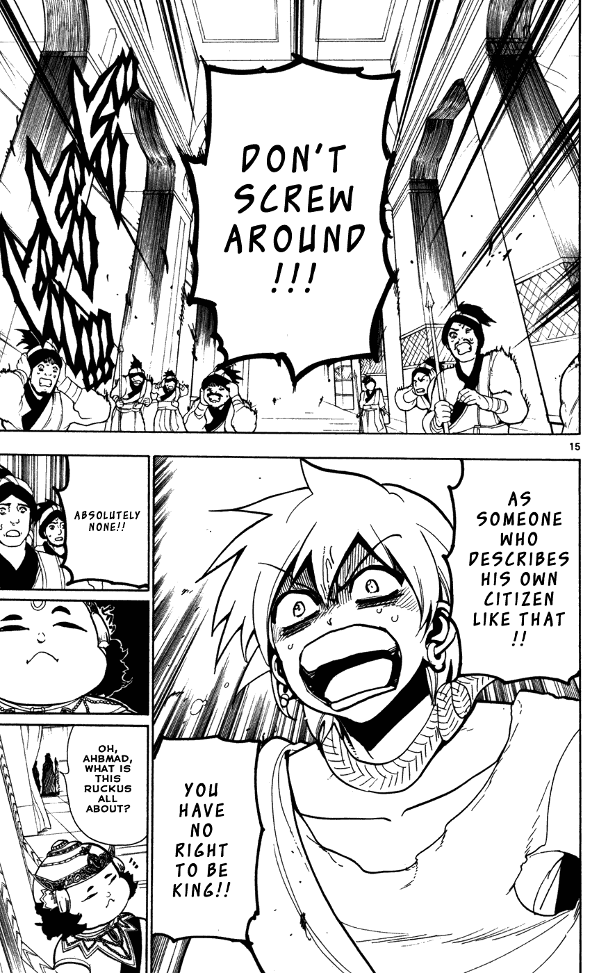 Magi - Labyrinth of Magic Chapter 43 page 17 - Chapter 43: Alibaba and Ahbmad