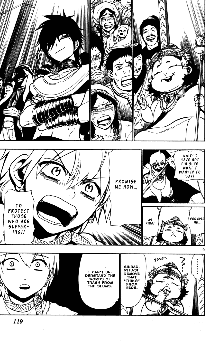 Magi - Labyrinth of Magic Chapter 44 page 11 - Chapter 44: Black Sun