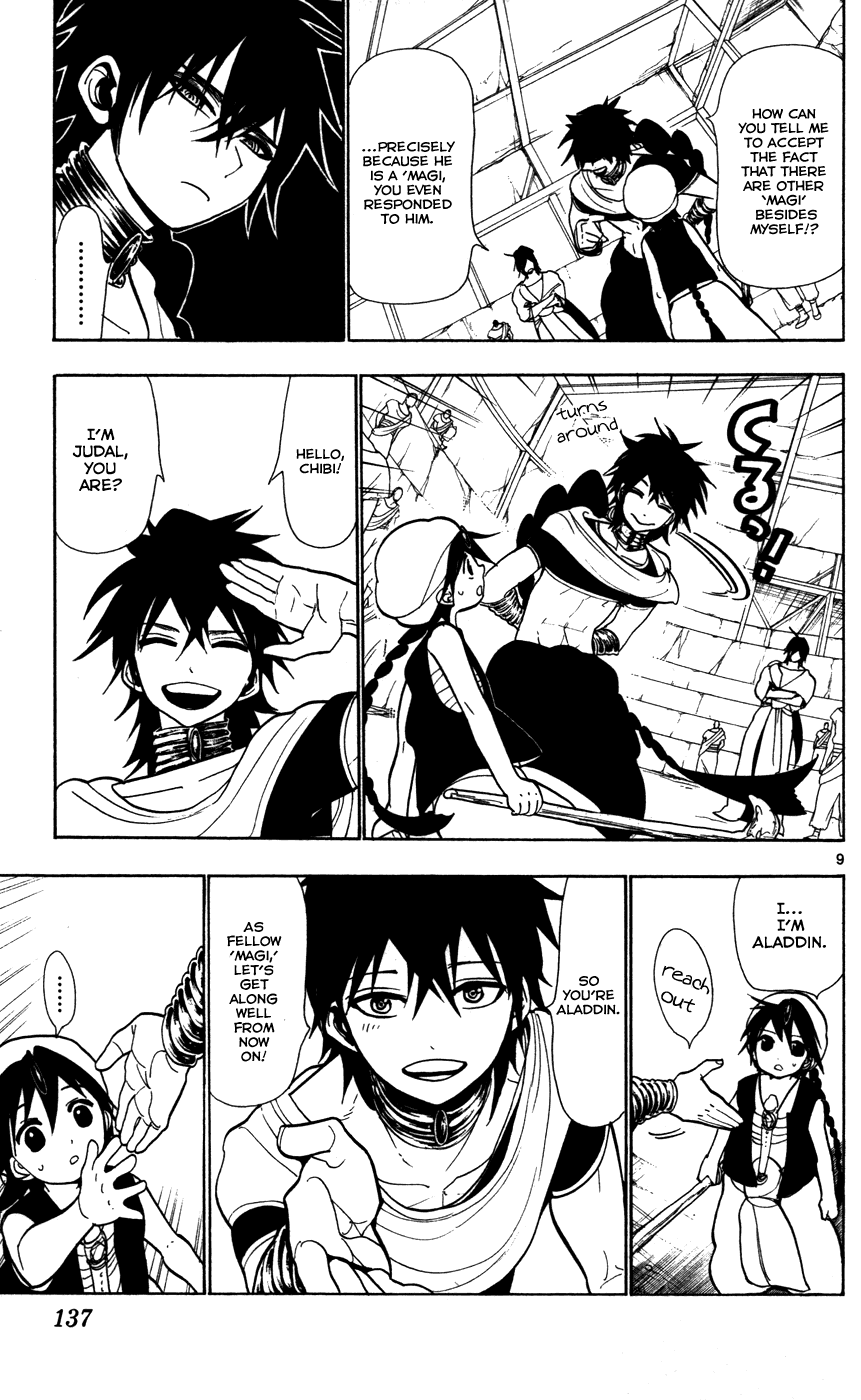 Magi - Labyrinth of Magic Chapter 45 page 11 - Chapter 45: His Name Is Judar
