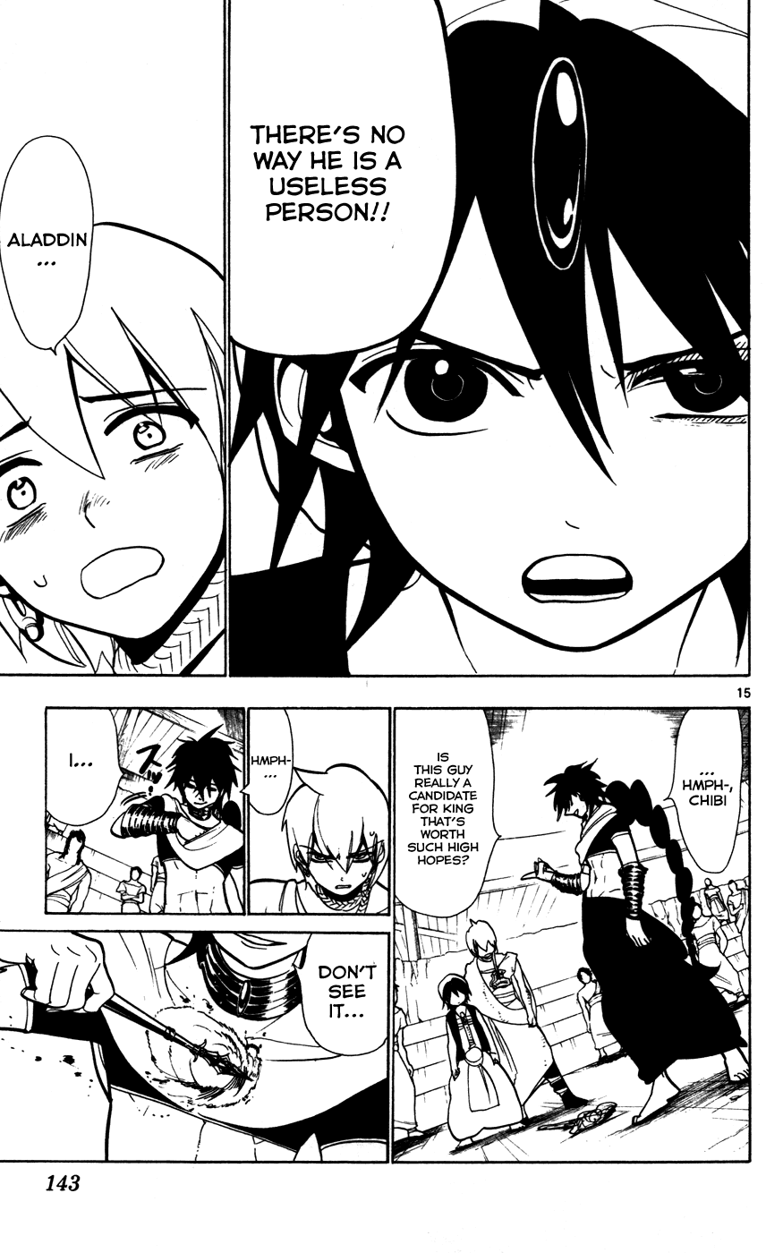 Magi - Labyrinth of Magic Chapter 45 page 17 - Chapter 45: His Name Is Judar
