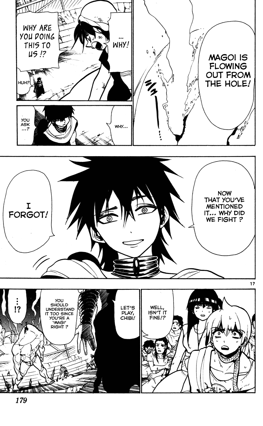 Magi - Labyrinth of Magic Chapter 47 page 19 - Chapter 47: Magic