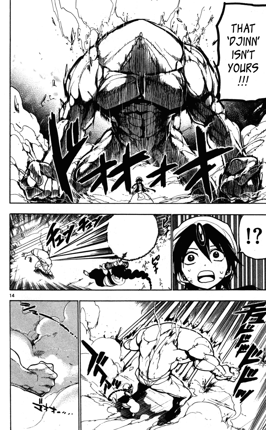 Magi - Labyrinth of Magic Chapter 48 page 15 - Chapter 48: Ugo