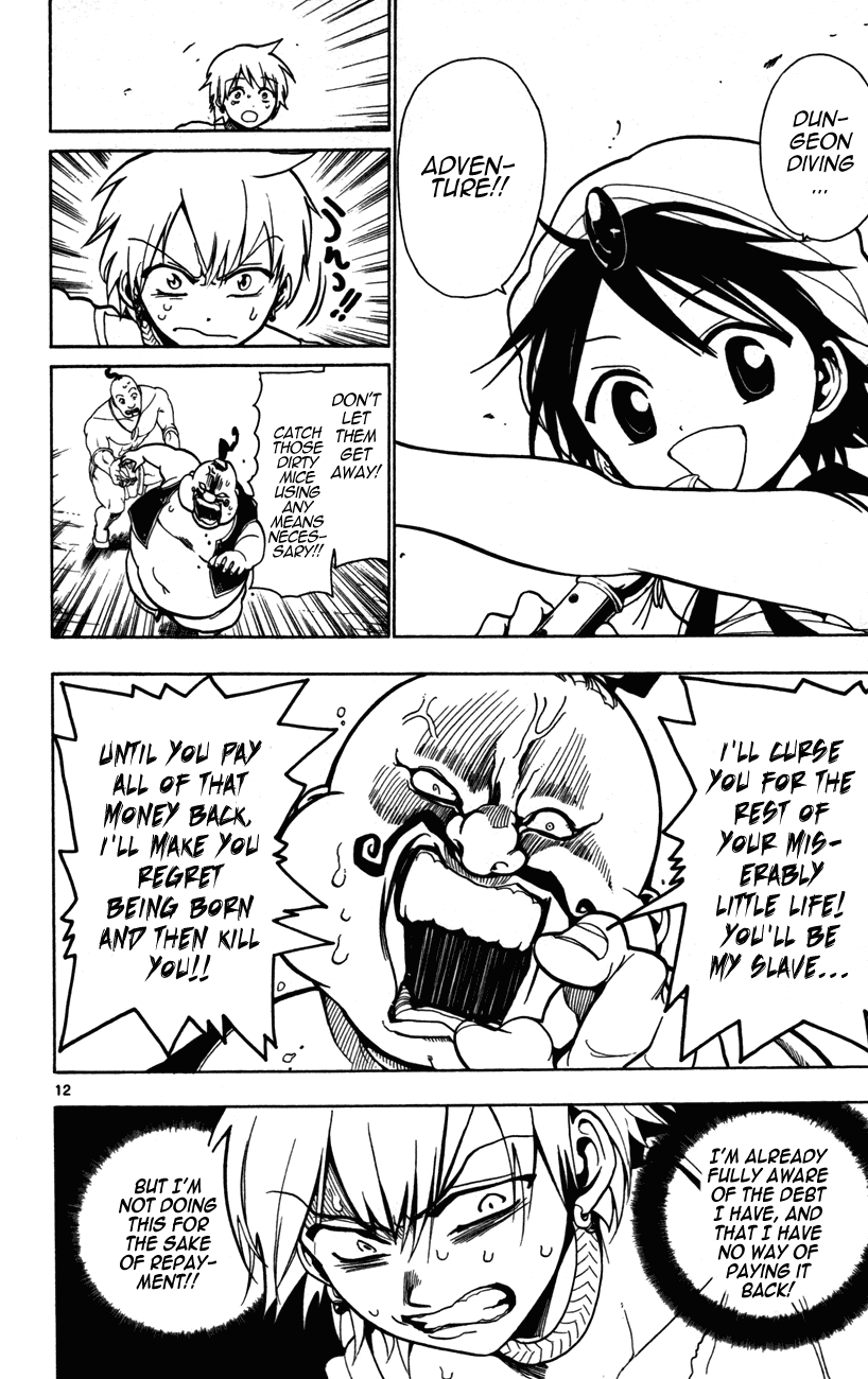 Magi - Labyrinth of Magic Chapter 5 page 12 - Chapter 5: Adventure