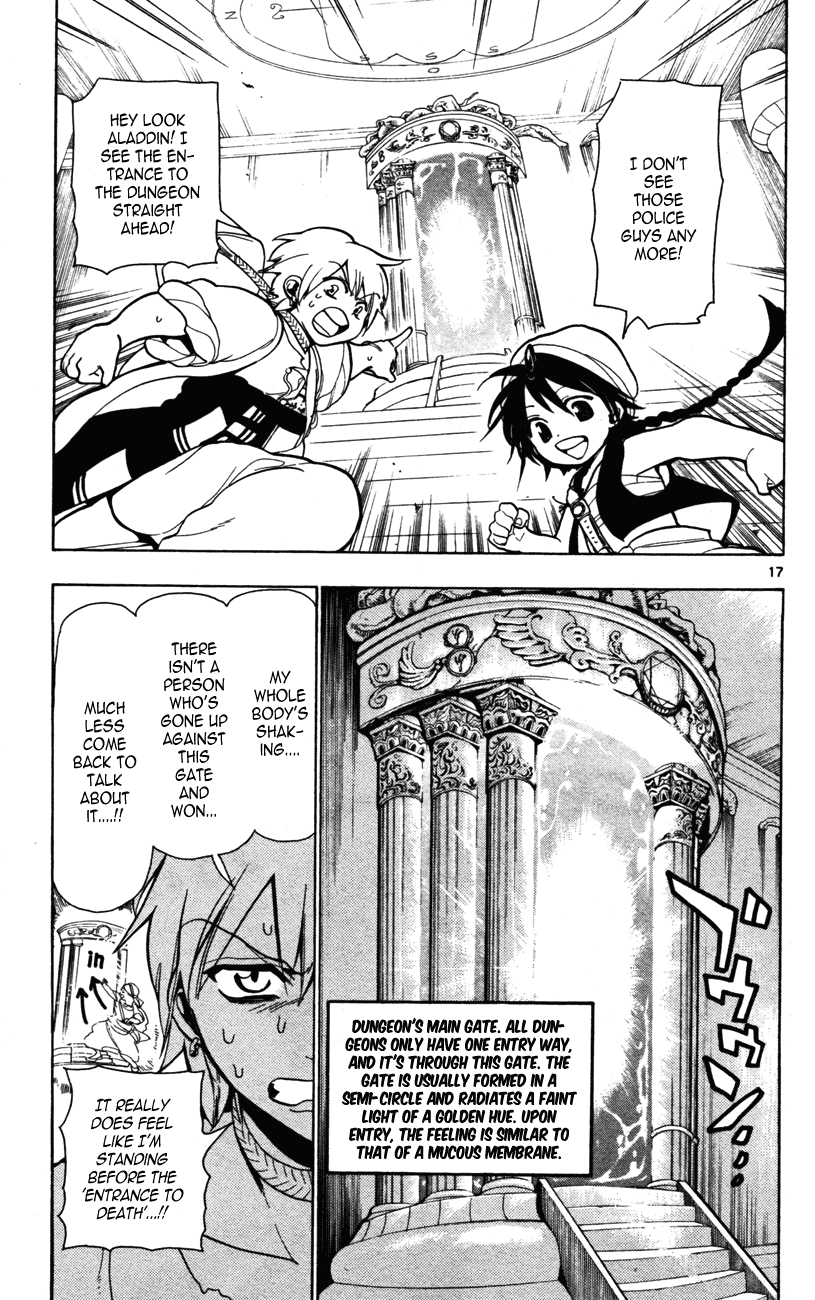 Magi - Labyrinth of Magic Chapter 5 page 17 - Chapter 5: Adventure