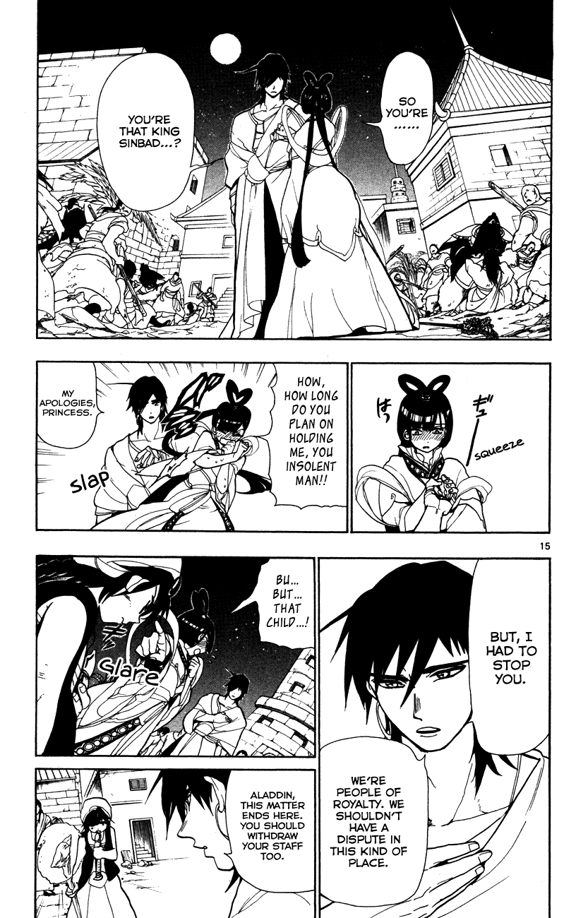 Magi - Labyrinth of Magic Chapter 50 page 17 - Chapter 50: Melee