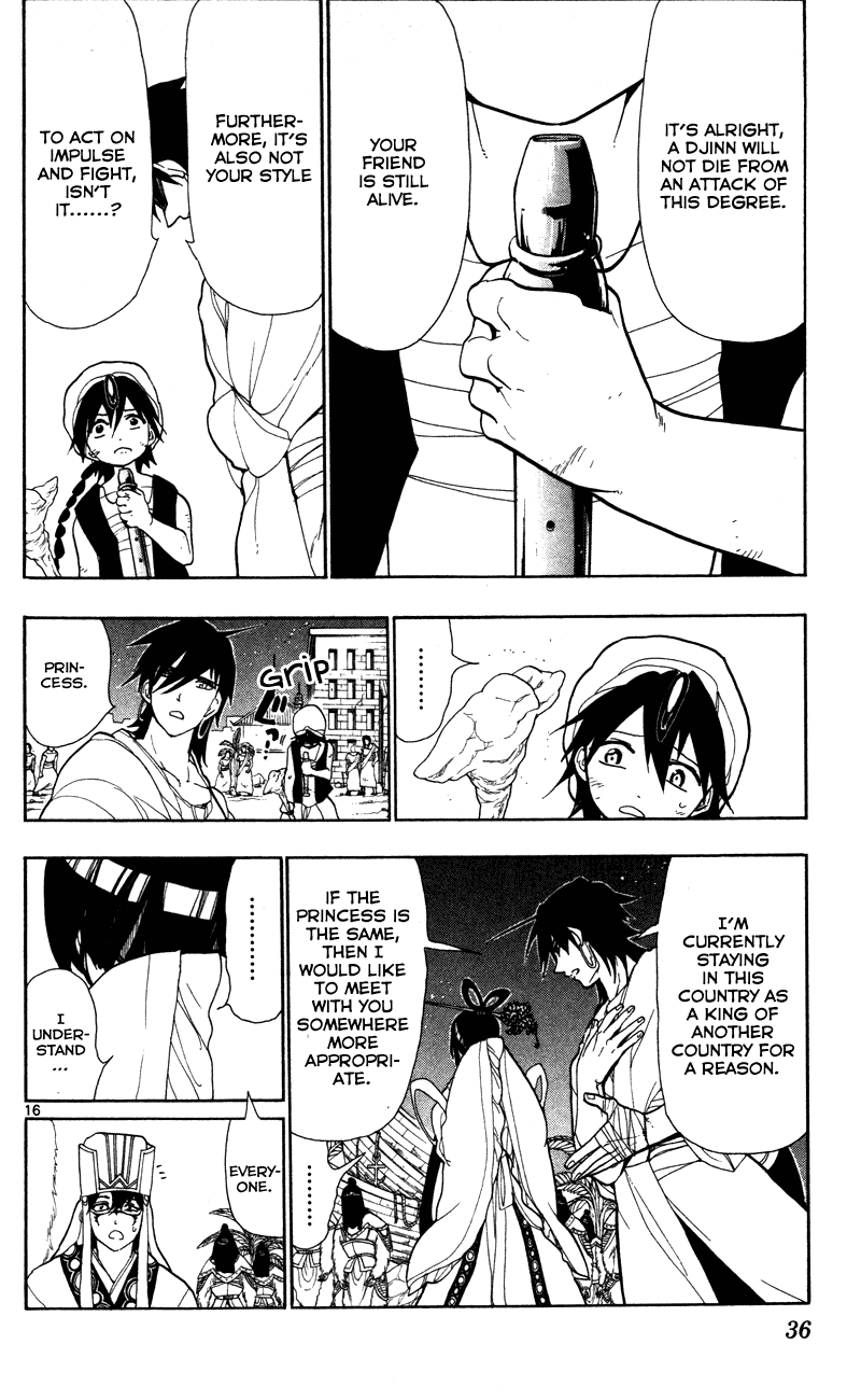 Magi - Labyrinth of Magic Chapter 50 page 18 - Chapter 50: Melee