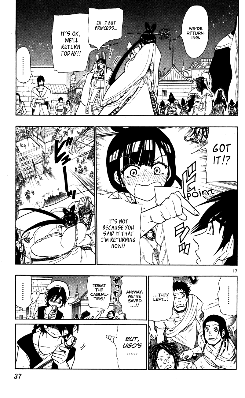Magi - Labyrinth of Magic Chapter 50 page 19 - Chapter 50: Melee