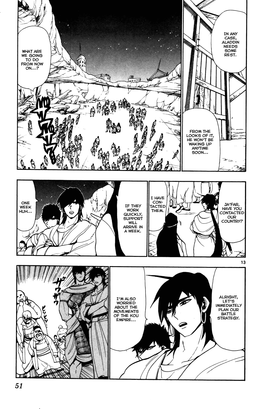 Magi - Labyrinth of Magic Chapter 51 page 14 - Chapter 51: After the Battle