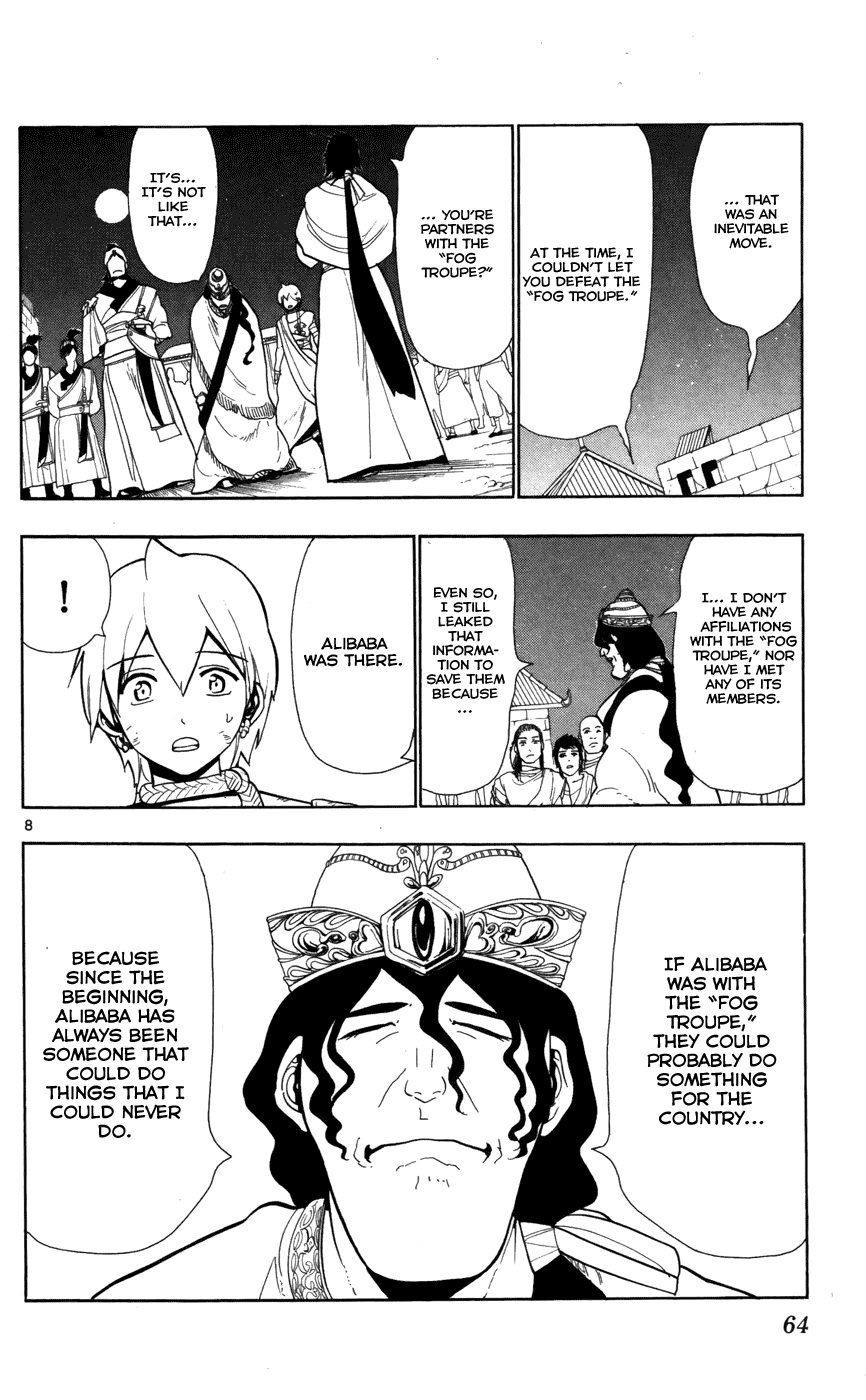 Magi - Labyrinth of Magic Chapter 52 page 10 - Chapter 52: Alibaba and Sahbmad