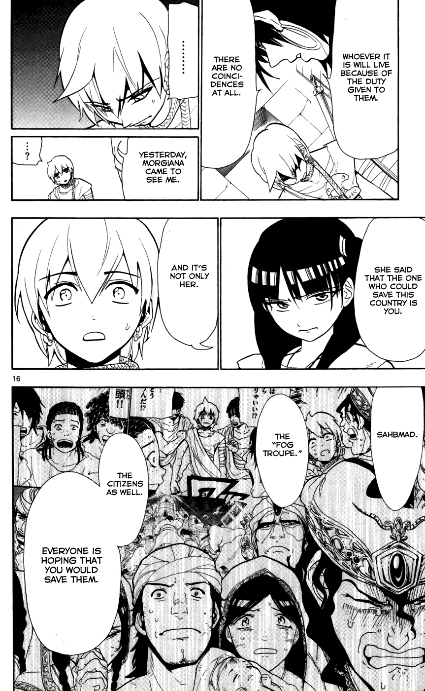 Magi - Labyrinth of Magic Chapter 54 page 18 - Chapter 54: Duty