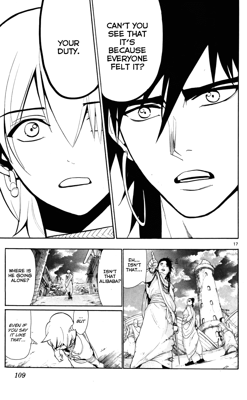Magi - Labyrinth of Magic Chapter 54 page 19 - Chapter 54: Duty
