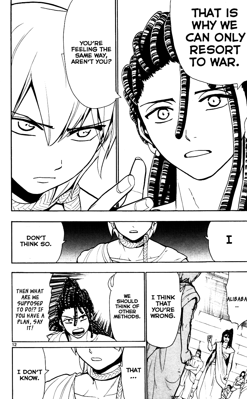 Magi - Labyrinth of Magic Chapter 55 page 14 - Chapter 55: Determination