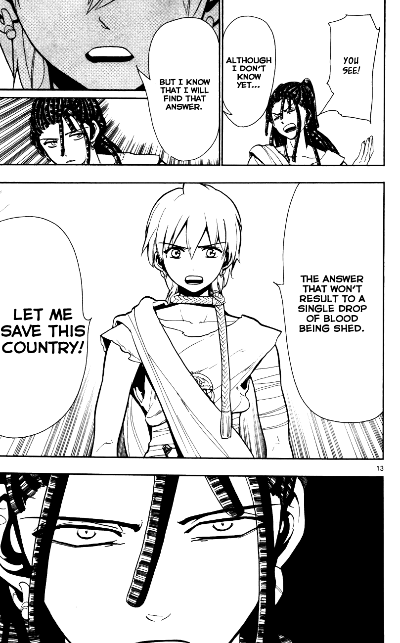 Magi - Labyrinth of Magic Chapter 55 page 15 - Chapter 55: Determination