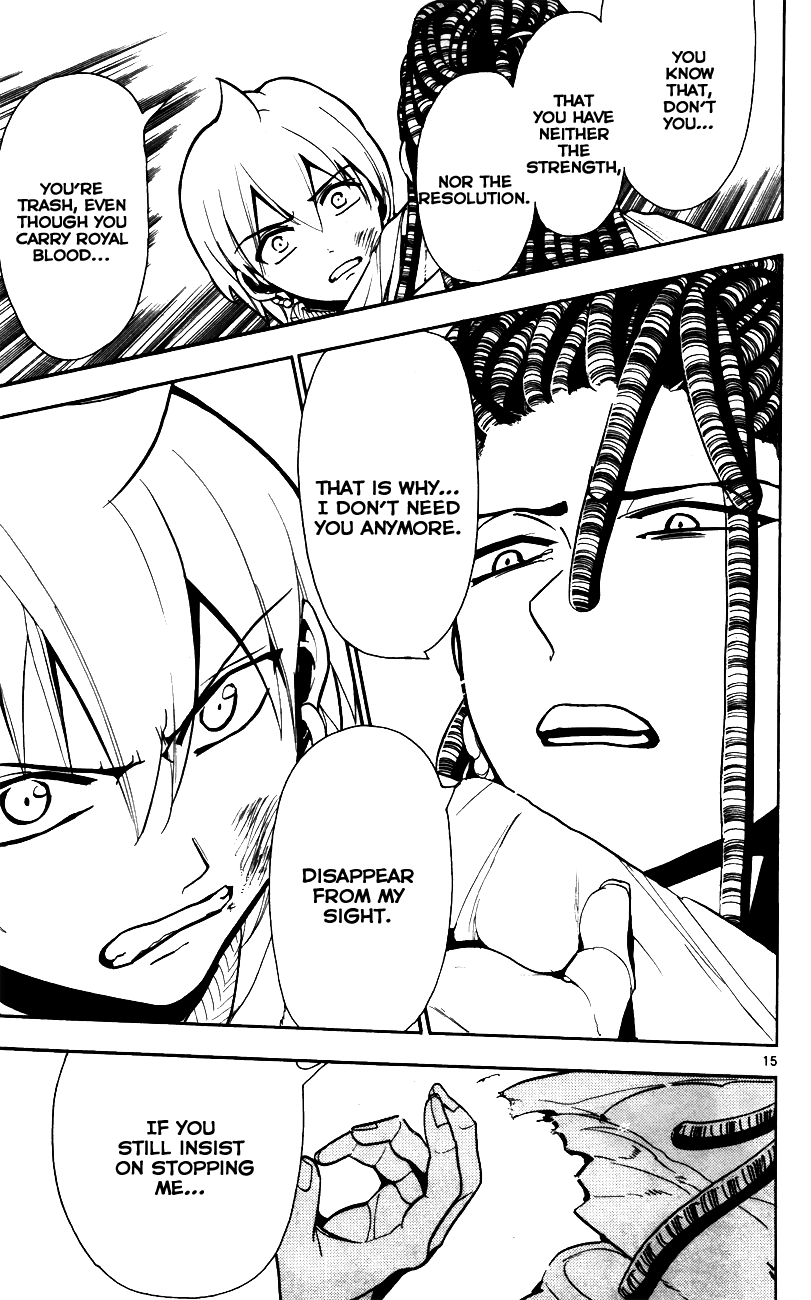 Magi - Labyrinth of Magic Chapter 55 page 17 - Chapter 55: Determination