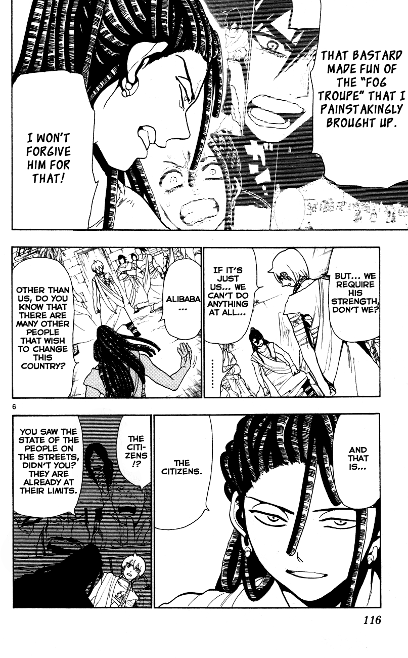 Magi - Labyrinth of Magic Chapter 55 page 8 - Chapter 55: Determination